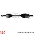 Ліва піввісь Toyota Carina T17