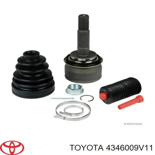 ШРУС зовнішній передній 4346009V11 Toyota