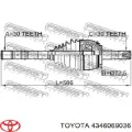 Піввісь (привід) передня Lexus LX UZJ100