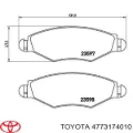 Поршень супорту гальмівного, переднього Toyota Corolla E8