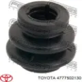 Пильник направляючої супортугальмівного, переднього TOYOTA 4777502130
