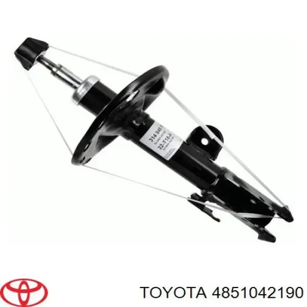Амортизатора передній лівий 4851042190 Toyota