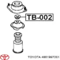Підшипник опорний амортизатора, переднього TOYOTA 4861997201