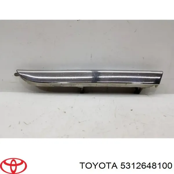 Молдинг переднього бампера, лівий 5312648100 Toyota