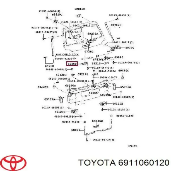  6911060120 Toyota