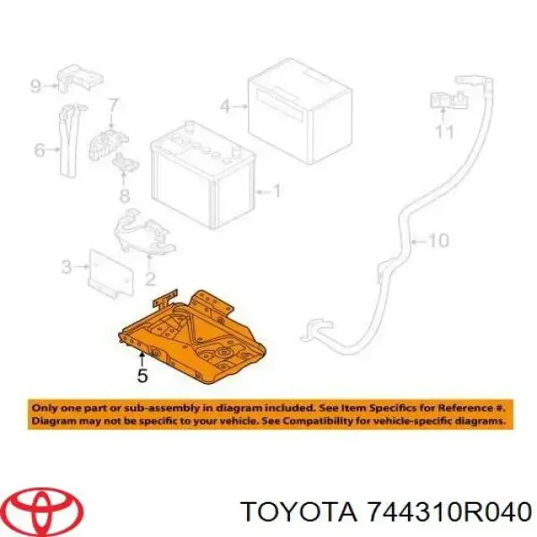  744310R040 Toyota