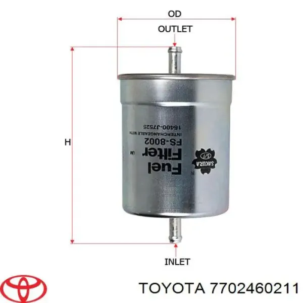 Бензонасос 7702460211 Toyota