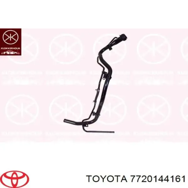 Шланг заливної горловини, паливного бака 7720144161 Toyota