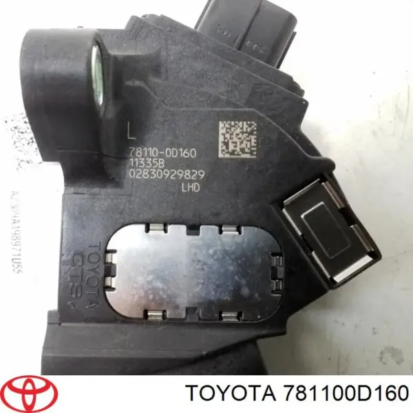 Педаль акселератора Toyota Yaris 
