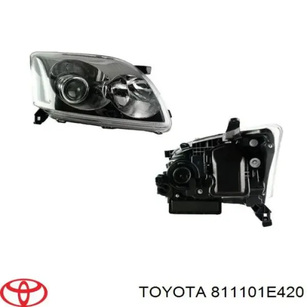 Фара права 811101E420 Toyota