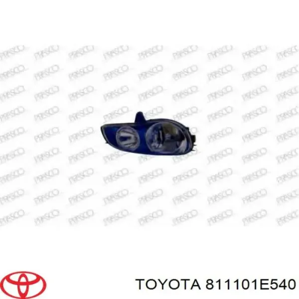 Фара права 811101E540 Toyota