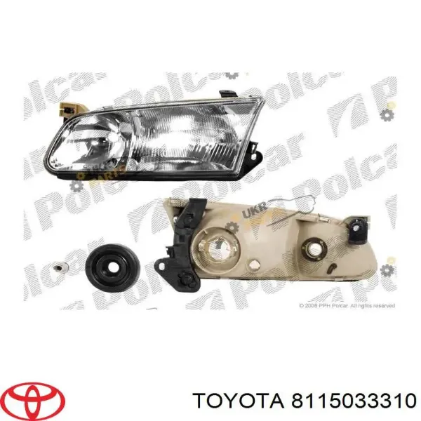 Фара Toyota 8115033310 ціна, від