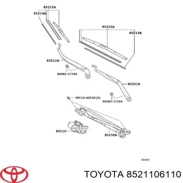  8521106110 Toyota