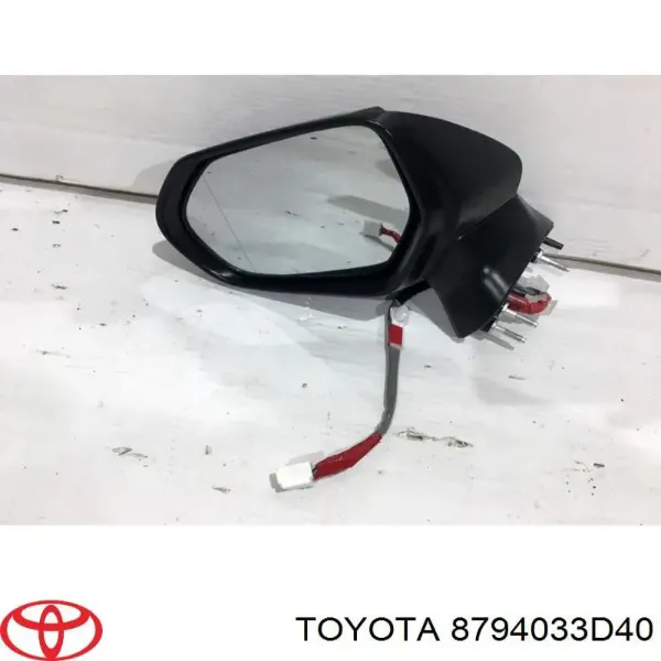 Ліве бокове дзеркало 8794033D40 Toyota