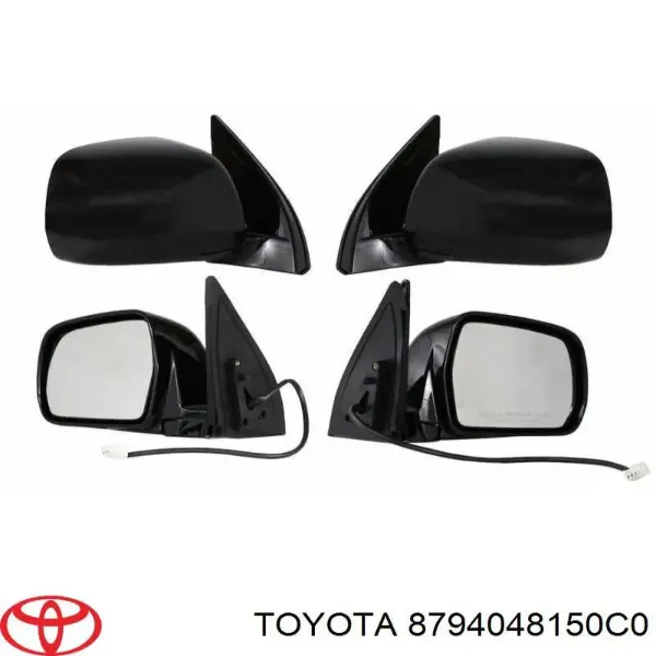 Ліве бокове дзеркало 8794048150C0 Toyota