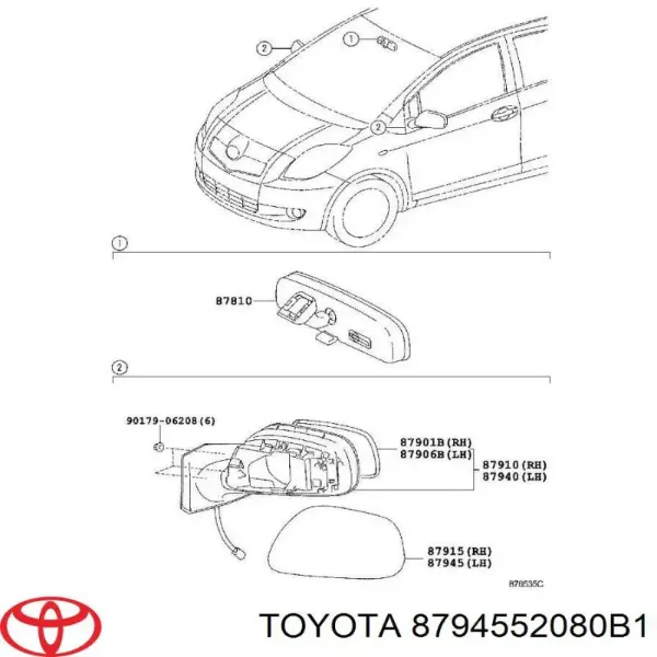  8794552080B1 Toyota