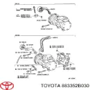 Ремкомплект компресора кондиціонера TOYOTA 883352B030 Ремкомплект компресора кондиціонера TOYOTA 883352B030