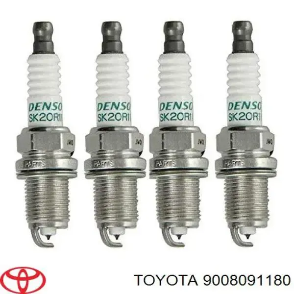 Свічки запалювання 9008091180 Toyota