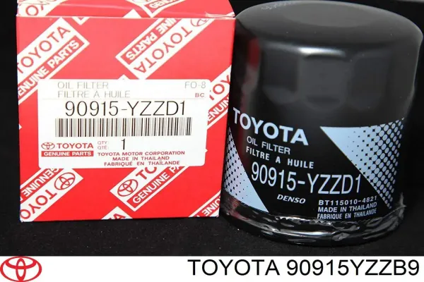 Масляний фільтр 90915YZZB9 Toyota