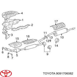 9091706082 TOYOTA