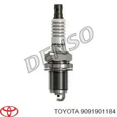 Свічки запалювання 9091901184 Toyota
