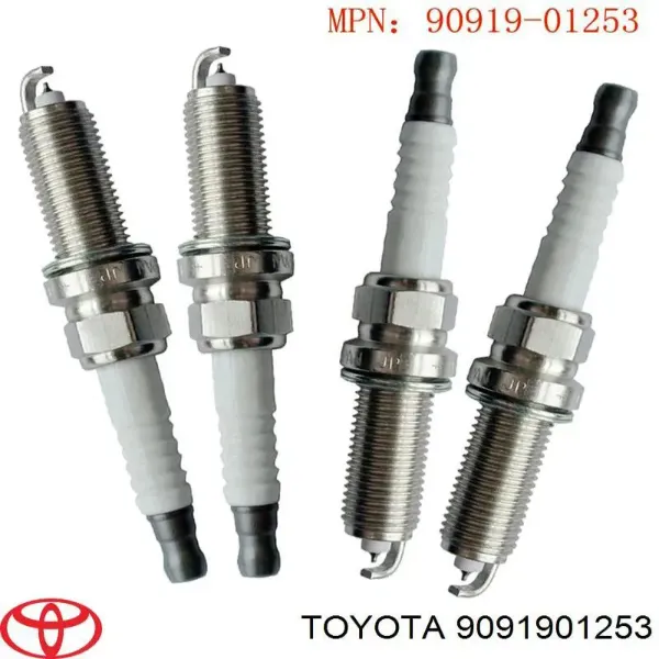Свічки автомобільні Toyota 9091901253 ціна, від