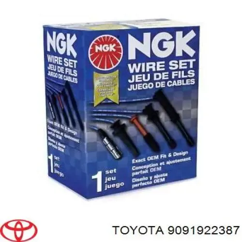 Дроти запалювання Toyota 9091922387 ціна, від