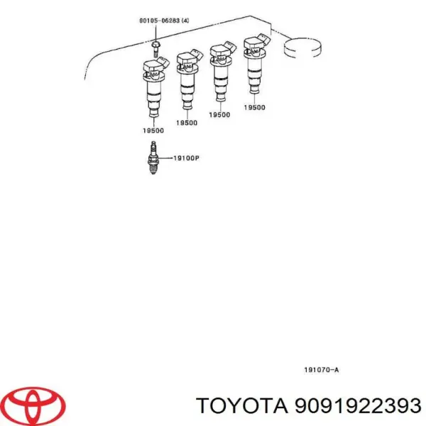 Купити Високовольтні дроти Toyota Avensis I T22
