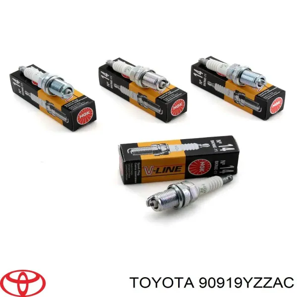 Свічки автомобільні Toyota 90919YZZAC ціна, від