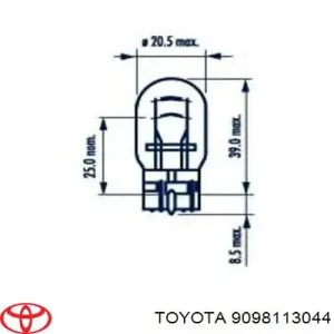 Лампочка 9098113044 TOYOTA
