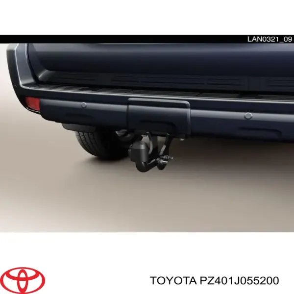 Фаркоп, куля причіпного пристрою PZ401J055200 Toyota
