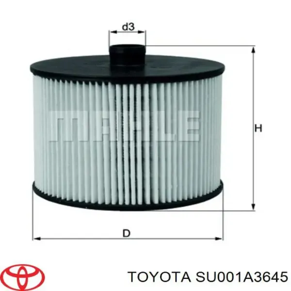 Паливний фільтр SU001A3645 Toyota