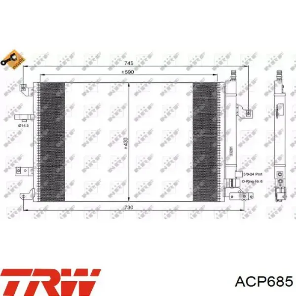 Компресор кондиціонера 92600CY71A Nissan/Infiniti