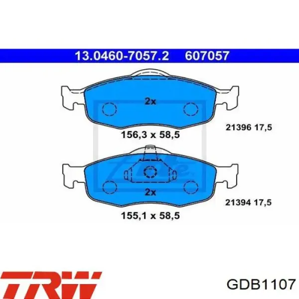 Передні тормозні колодки MKD648 Jurid/Bendix