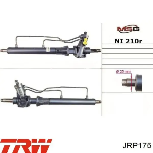 Рульова рейка AS3915 ASP