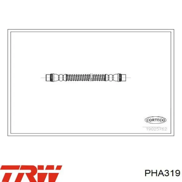 Шланг гальмівний задній FT1472157080 Fast