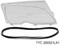 Скло фари правої TYC 200321LA1