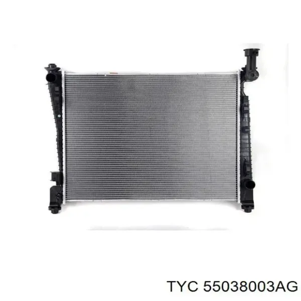 Радіатор кондиціонера 55038003AG TYC