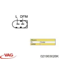 Генератор Volkswagen Phaeton 3D1, 3D2, 3D3, 3D4, 3D6, 3D7, 3D8, 3D9