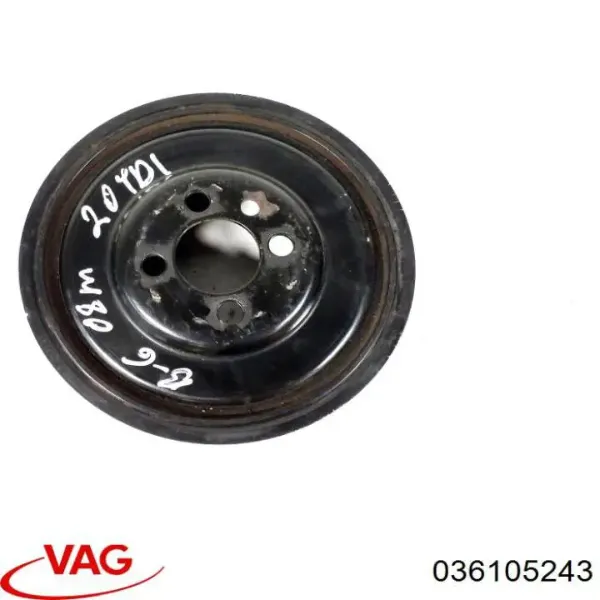 Шків колінвала 036105243 VAG