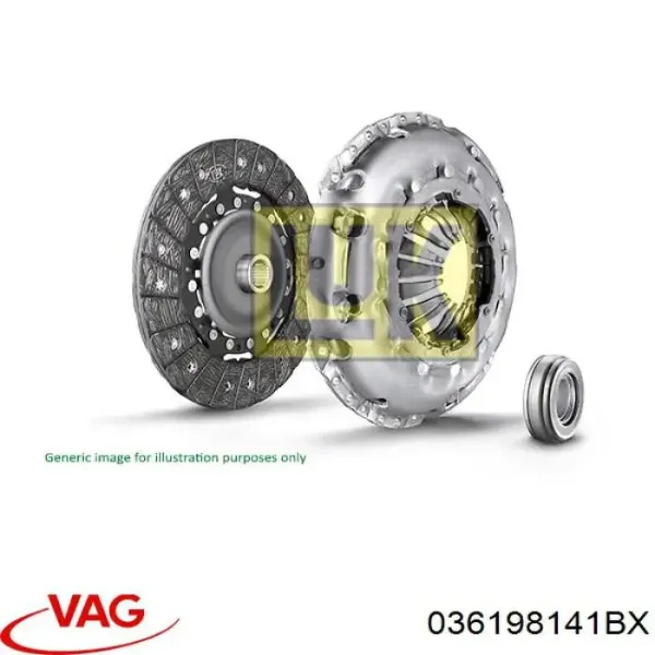 Зчеплення 036198141BX VAG