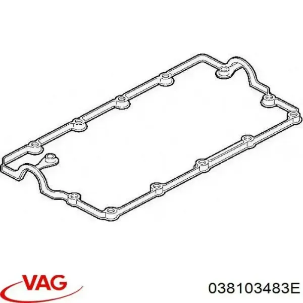 Прокладка клапанної кришки 038103483E VAG