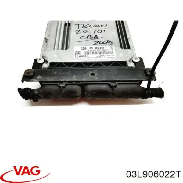 Електронний блок керування двигуном 03L906022T VAG