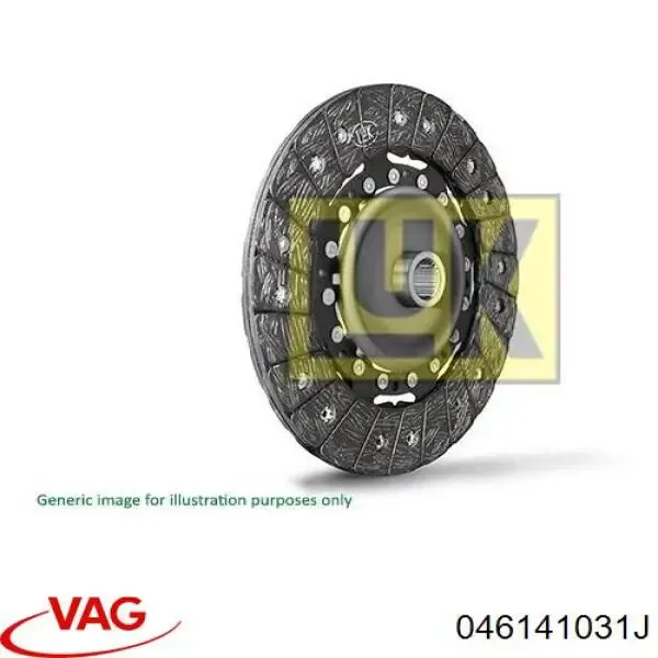 Диск зчеплення 046141031J VAG