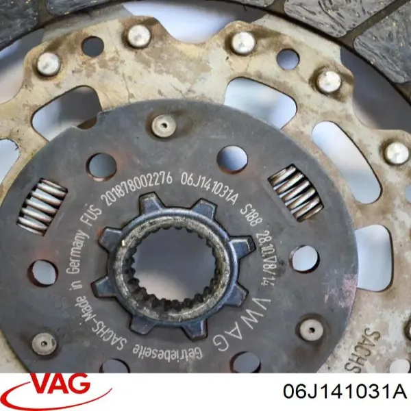 Диск зчеплення 06J141031A VAG