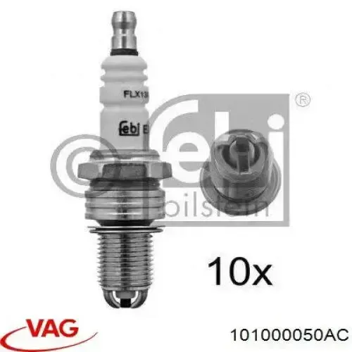 Свічки VAG 101000050AC