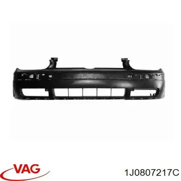 Бампер передній в зборі на Volkswagen Golf IV 1J1