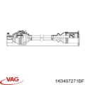 Ліва піввісь Volkswagen Passat 3G5, CB5
