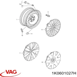 1K0601027H VAG