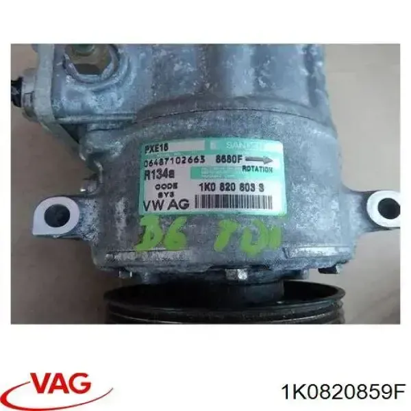 Купити 1K0820859F VAG Компресор кліматичної установки